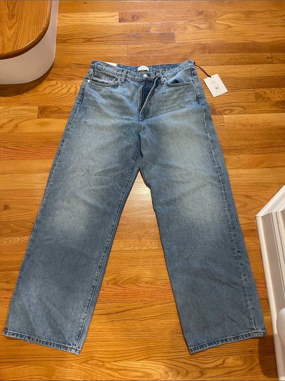 Joe's The Ryan Jeans Women's Relaxed Wide-Leg Light Wash Denim